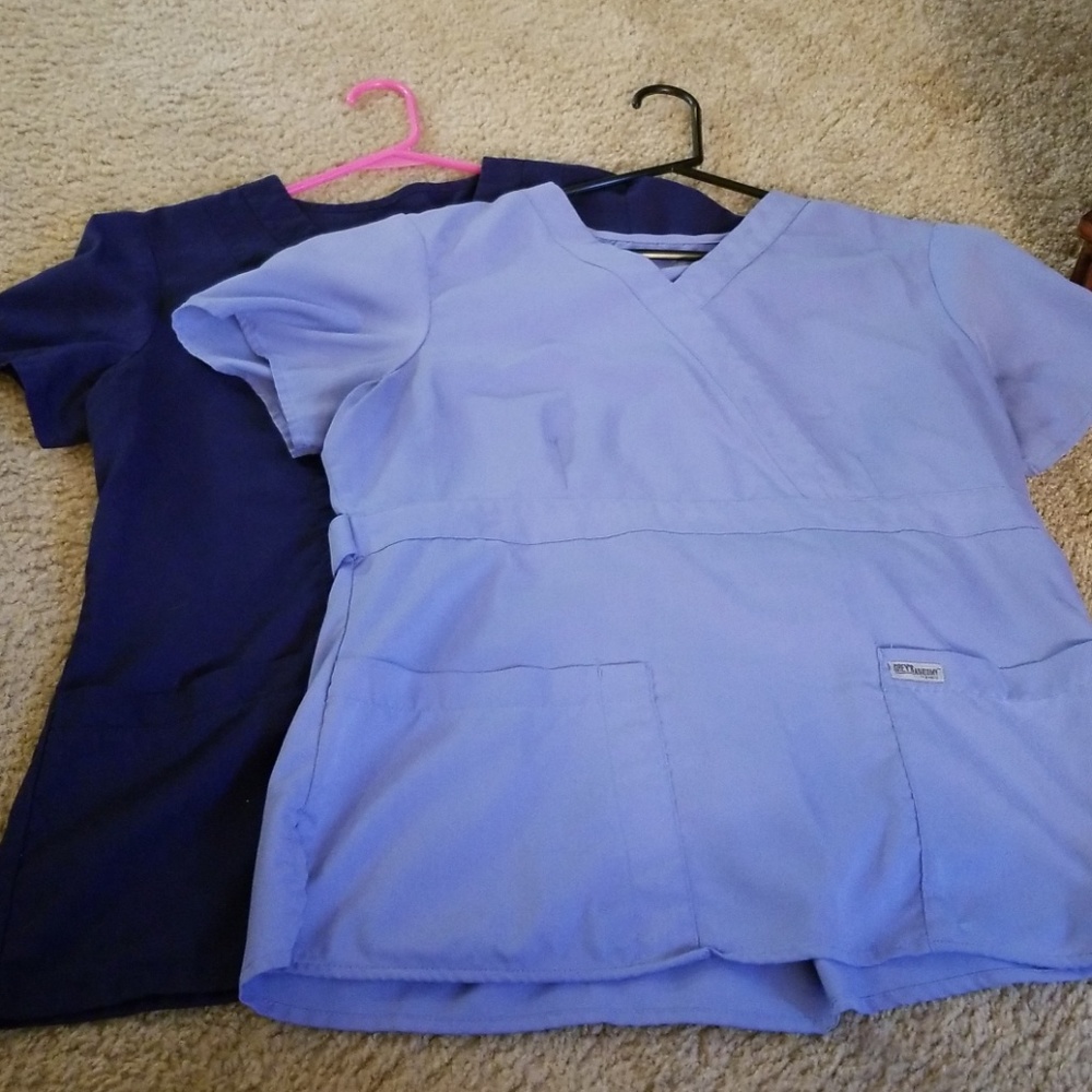 Scrub tops